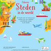 Buch mit Puzzle, Städte der Welt. 5+