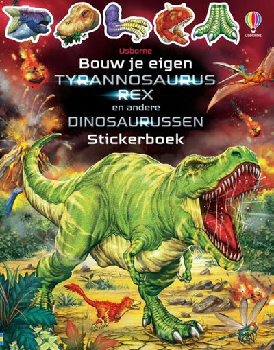 Wpg uitgevers bauen Sie Ihren eigenen Tyrannosaurus StickerBoek