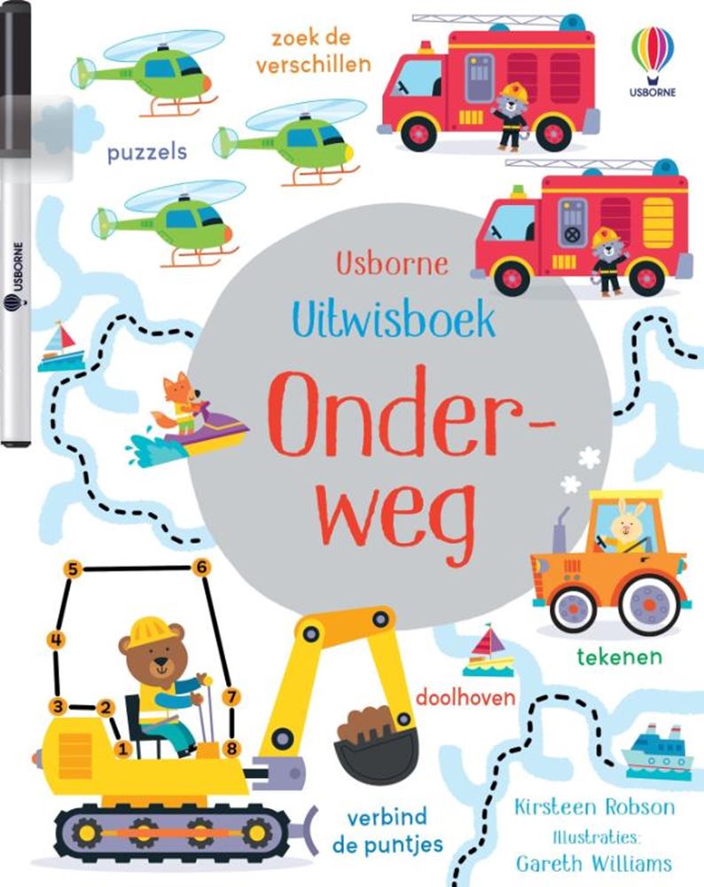 Buch mit Marker löschen. unterwegs 3+
