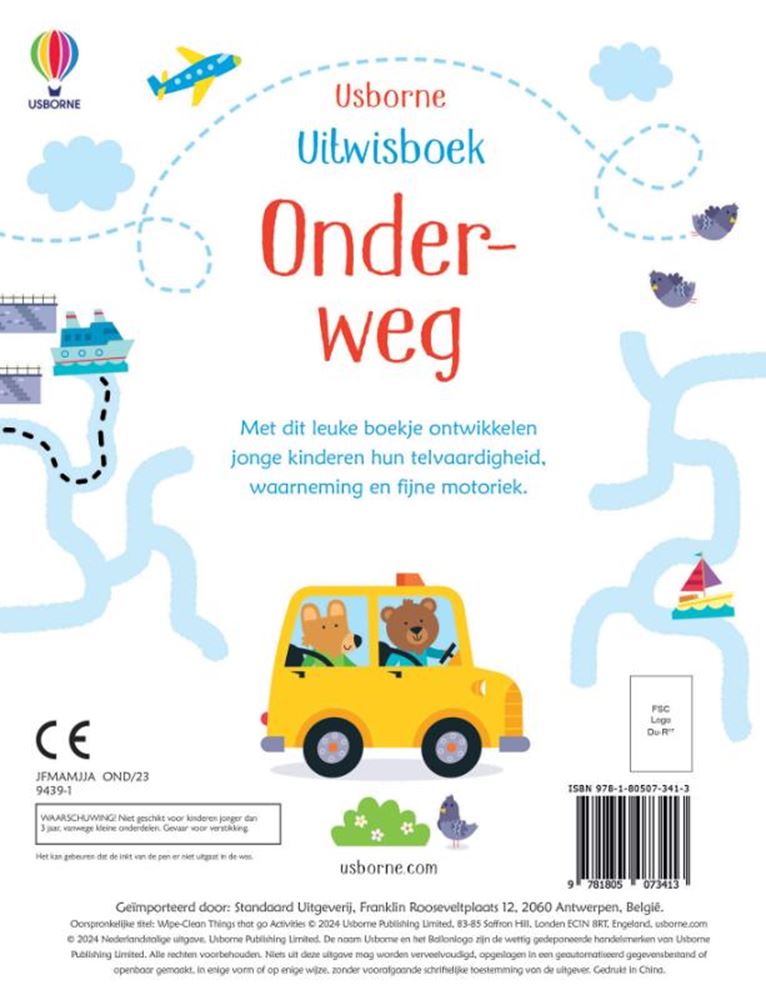 Buch mit Marker löschen. unterwegs 3+