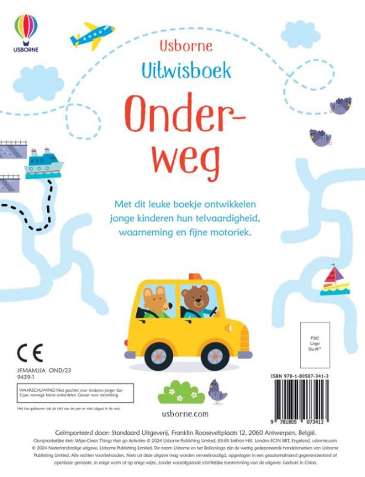 Buch mit Marker löschen. unterwegs 3+