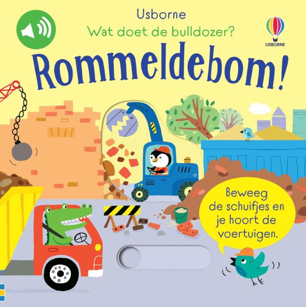 Was macht der Bulldozer? Rumpelbombe! 1+