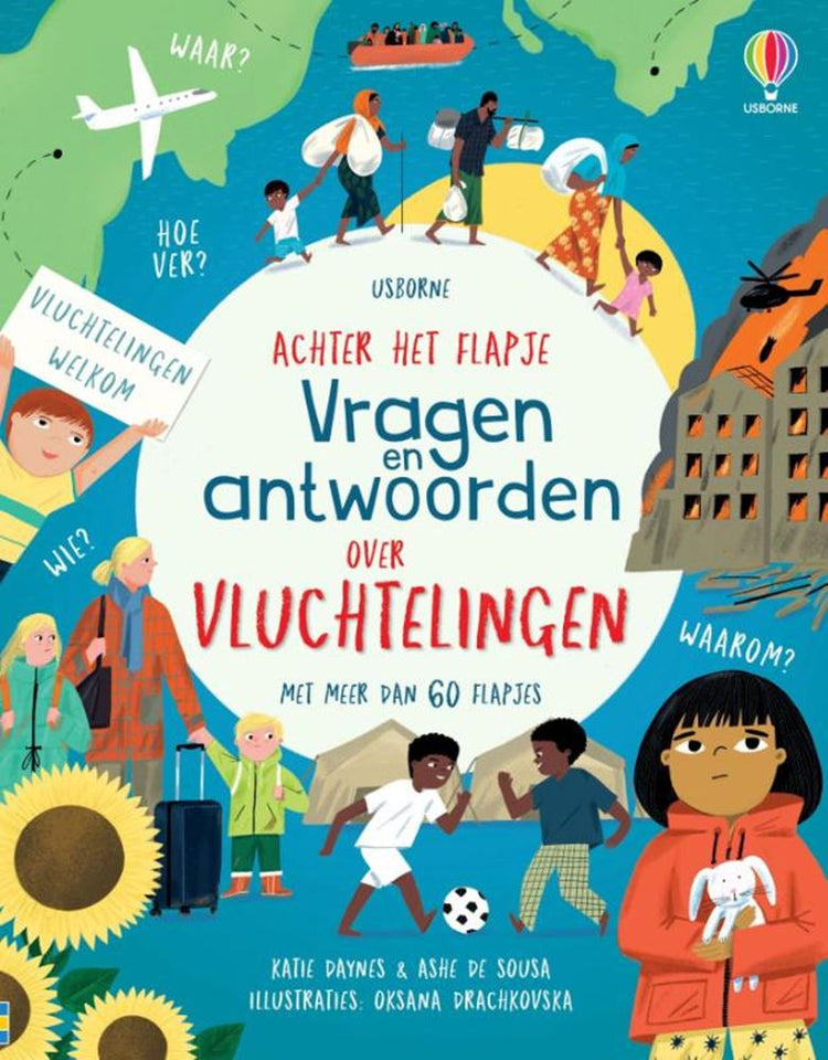 Über Flüchtlinge. Brettbuch. 4+