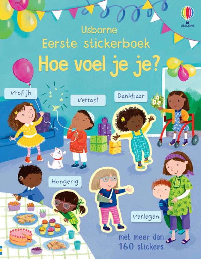 Mein erstes Stickerbuch: Wie fühlst du dich?