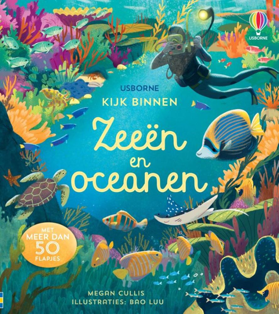 Schauen Sie in Meere und Ozeane. 5+
