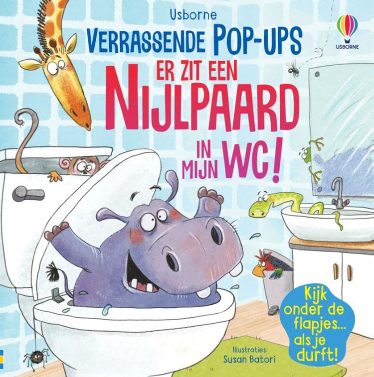 WPG Pop-up Es gibt ein Nilpferd in meiner Toilette! - Kinderbuch