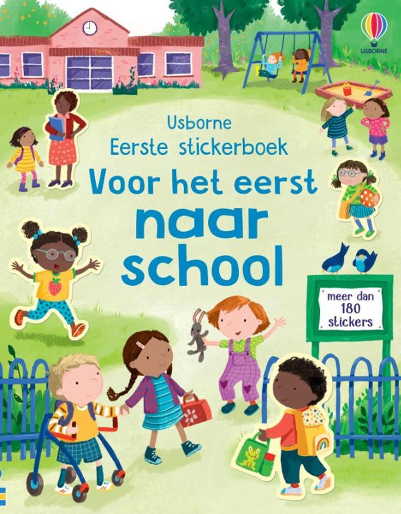 Stickerbuch: Zum ersten Mal zur Schule gehen