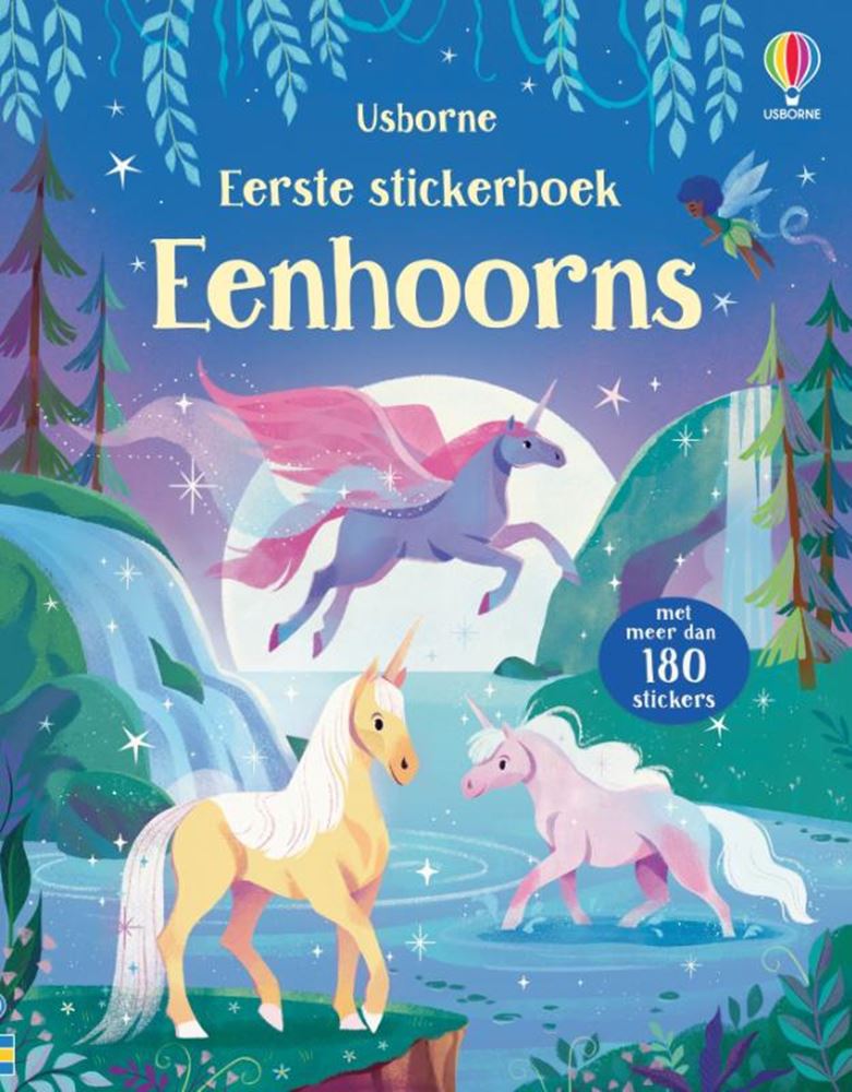 Erstes Einhorn-Stickerbuch. 4+