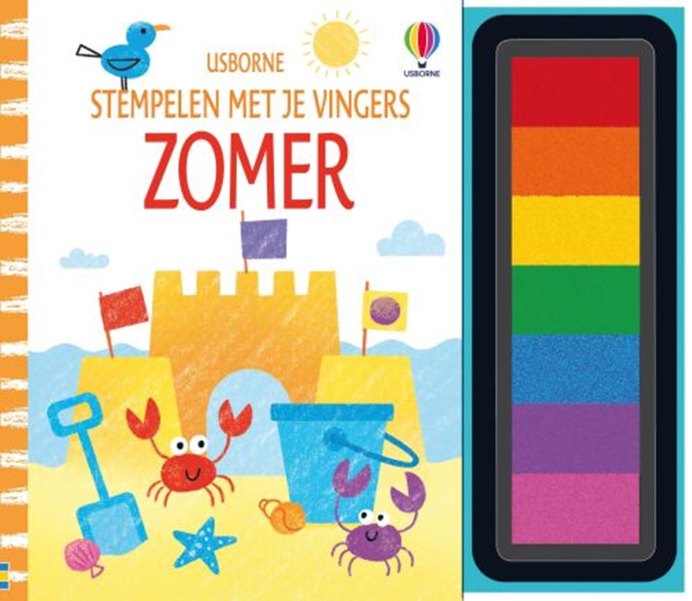 Stempeln mit den Fingern Sommer 6+