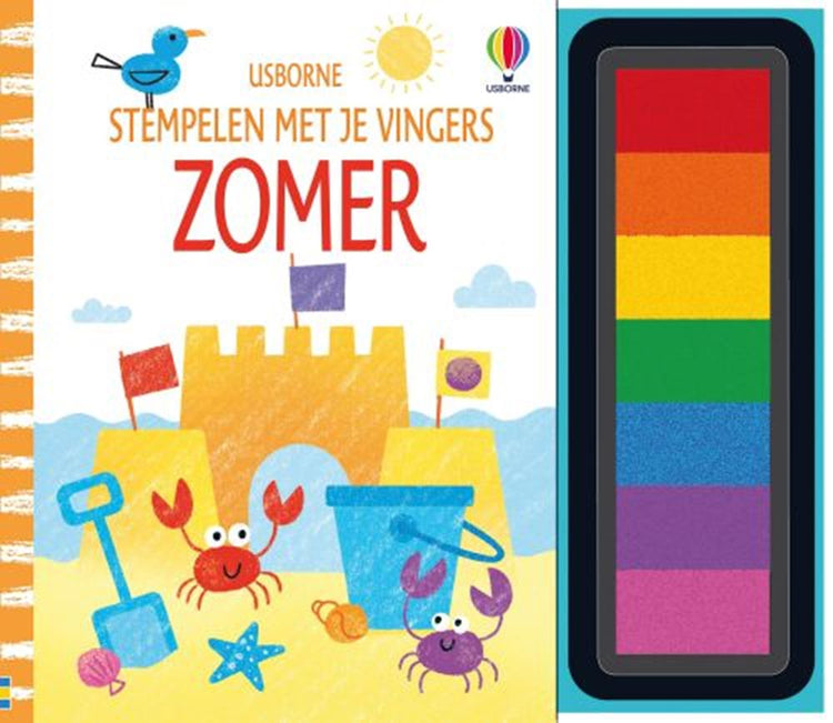 Stempeln mit den Fingern Sommer 6+