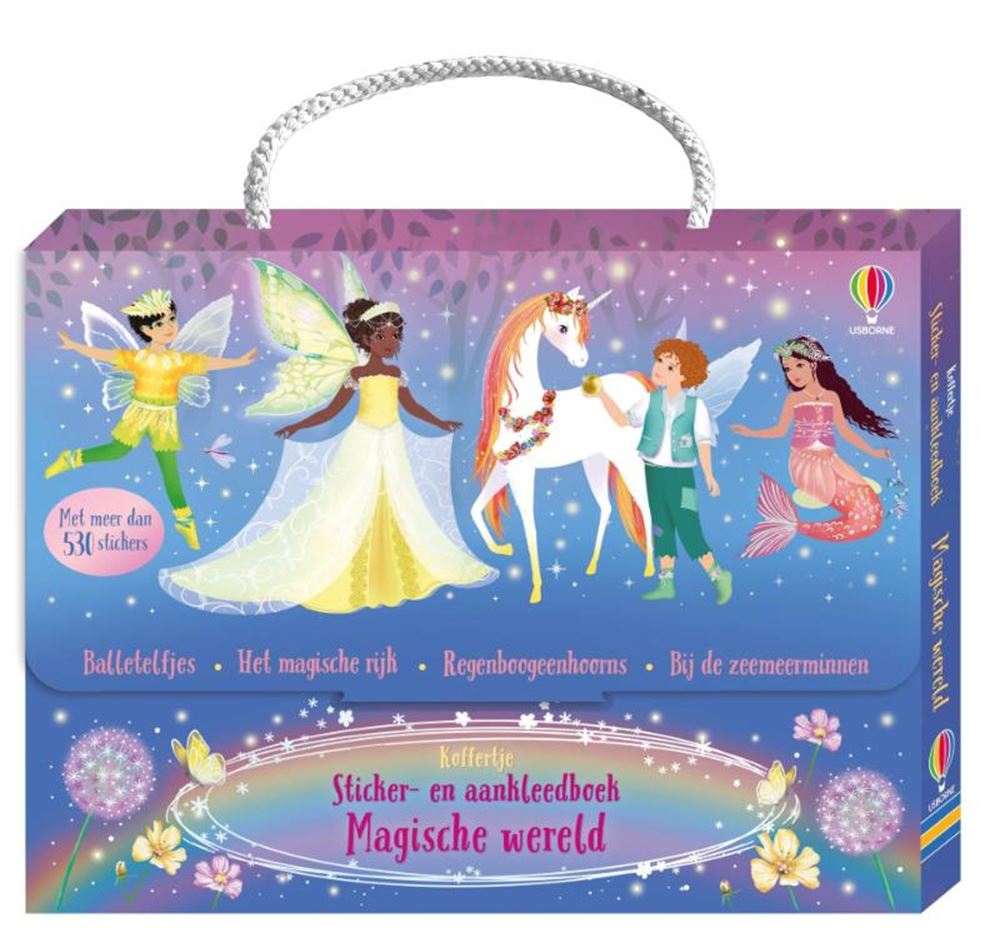Magische Welt. Aufkleberbuch. 5+