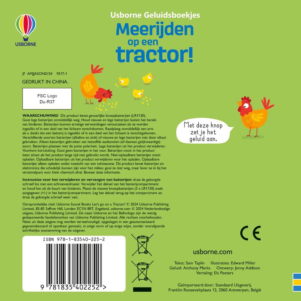Klangbuch: Mit dem Traktor mitfahren!