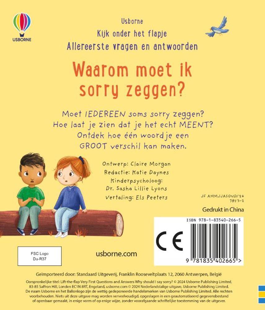 Warum muss ich mich entschuldigen? 3+