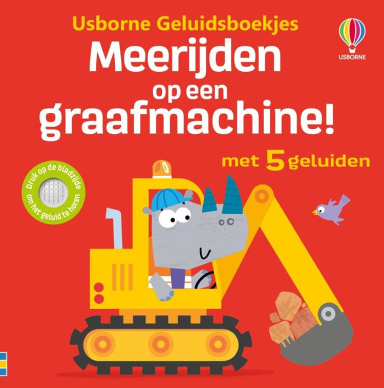 Geräusche Mitfahren auf einem Bagger!