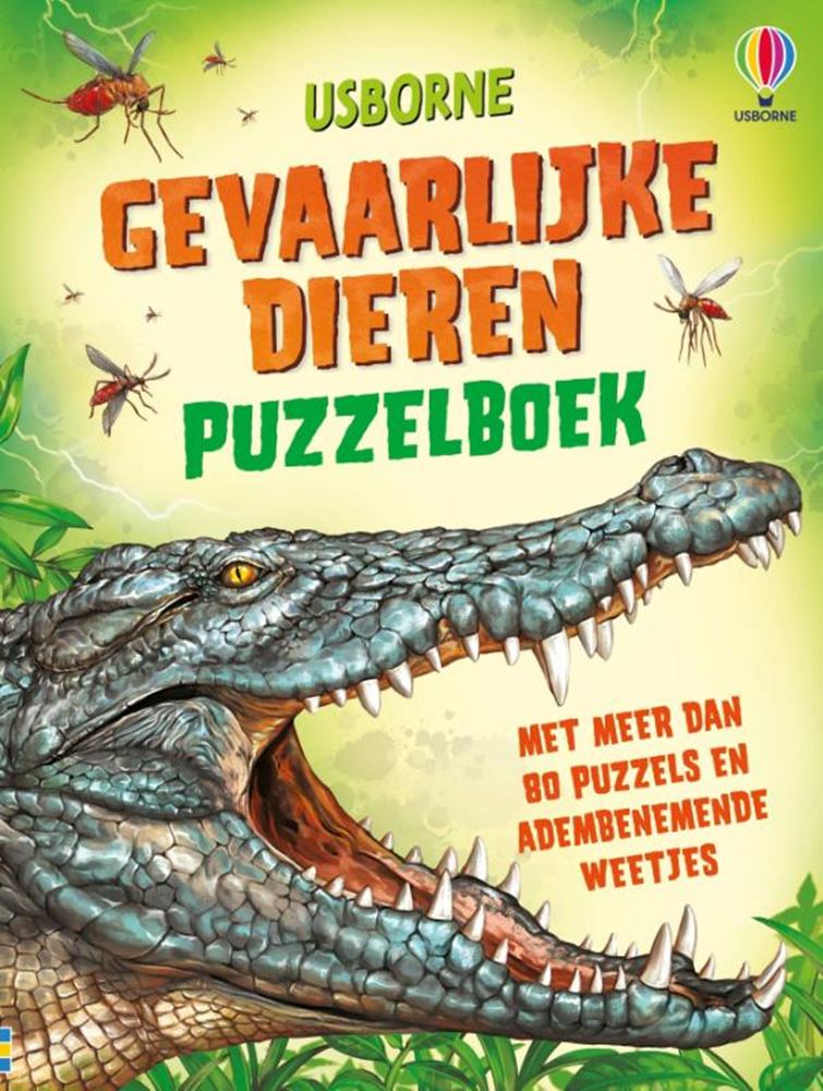 Rätselbuch: Gefährliche Tiere. 7+