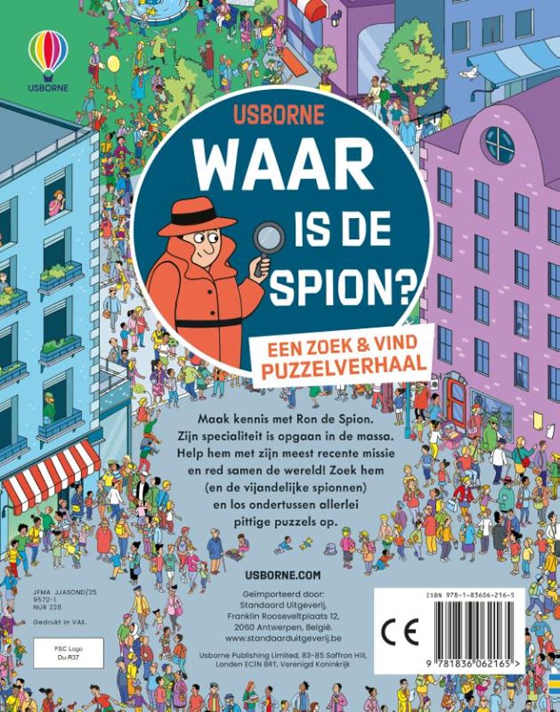 Wo ist der Spion ein Such-und-Finde-Puzzle