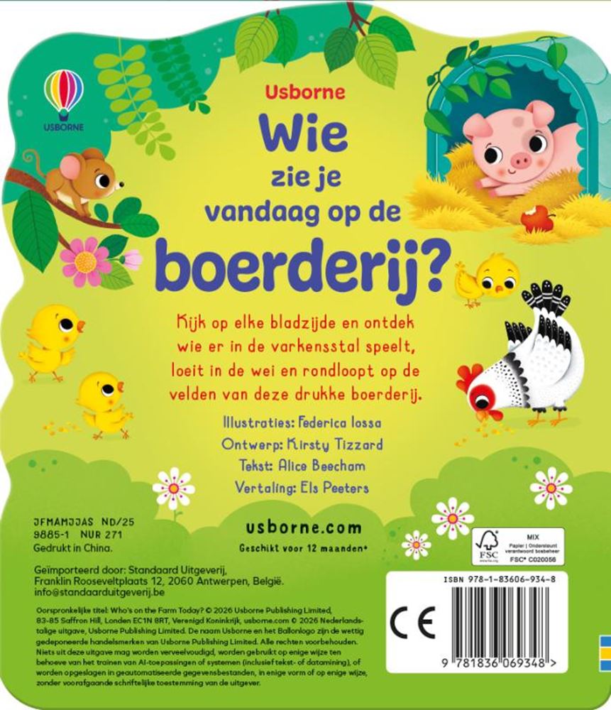 Wen siehst du heute auf dem Bauernhof? 1+