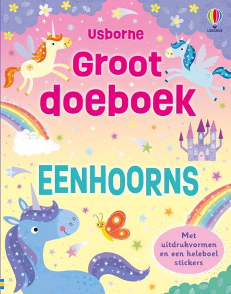 Großes Aktivitätsbuch Einhörner 4+