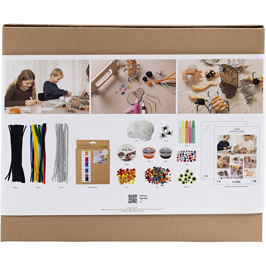 Creativ Firmengruppen-Set Halloween, Insekten, 1 Box