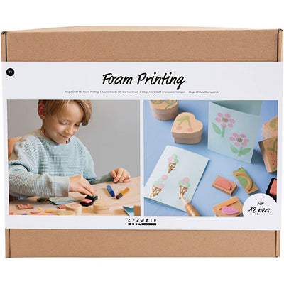 Creativ Company Group Set Schaumstoffdrucke, Karten und Boxen, 1 Box