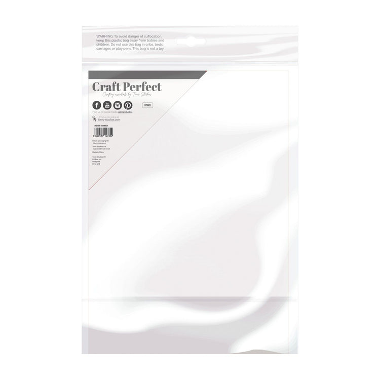 Craft Perfect von Tonic Studios Craft Perfect • Spiegelkarte, schillernd, 250 g, Indian Summer, 5 Stück