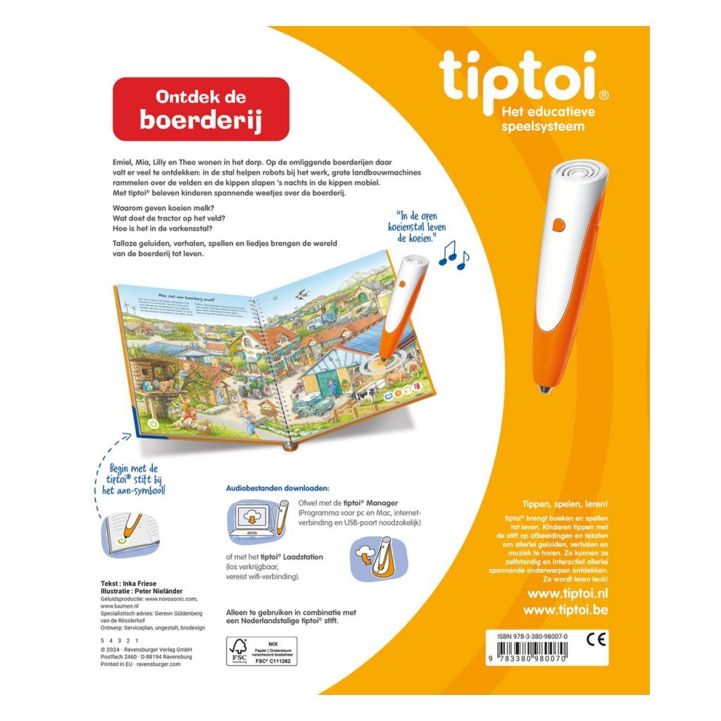 Ravensburger Tiptoi Buch entdecken Sie die Farm