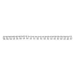 Drahtbinderücken GBC ib165122 schwarz 21-Ring