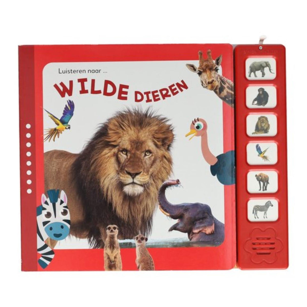 Mundkarten hören wilde Tiere Soundbuch zu