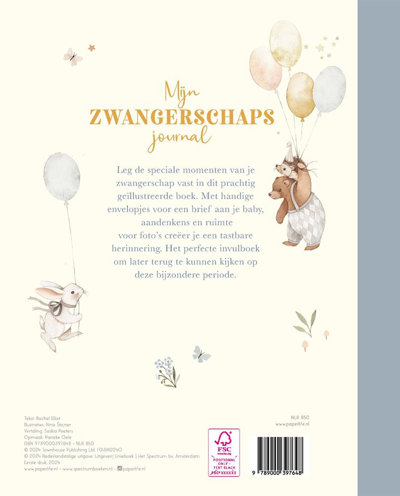 Paper Life Terra Lannoo – mein Schwangerschaftstagebuch