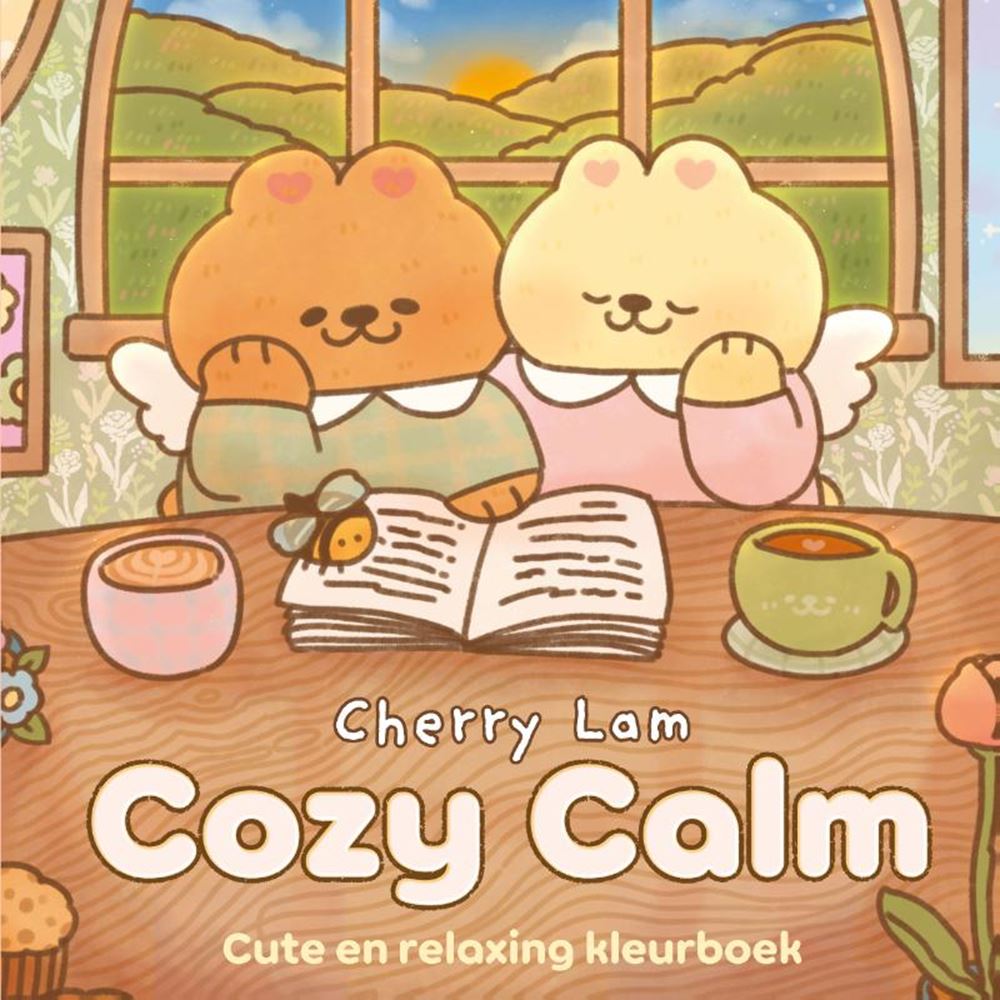 Gemütliches Malbuch ruhig -