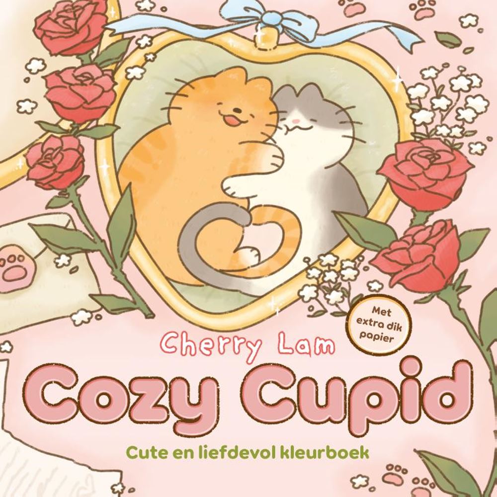 Gemütliches Malbuch Amor -