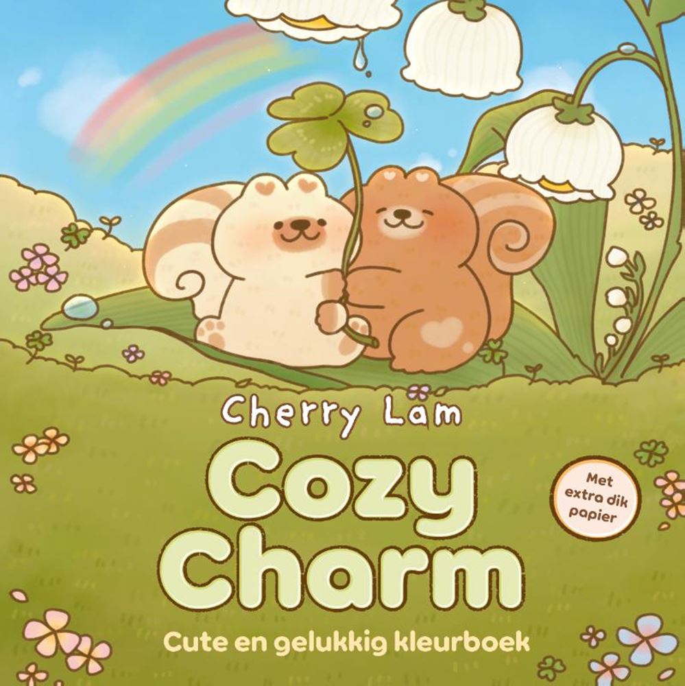 Gemütlicher Malbuch-Charm –