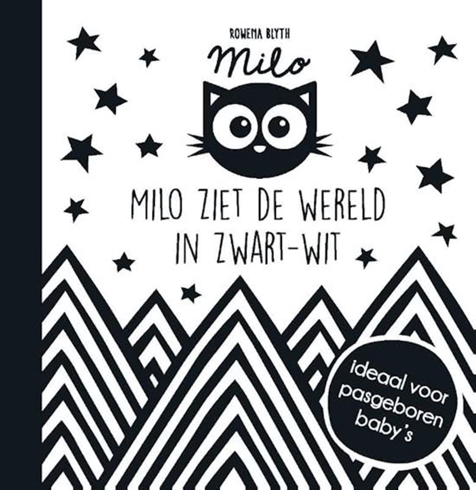 Milo sieht die Welt in Schwarzweiß (Karton).