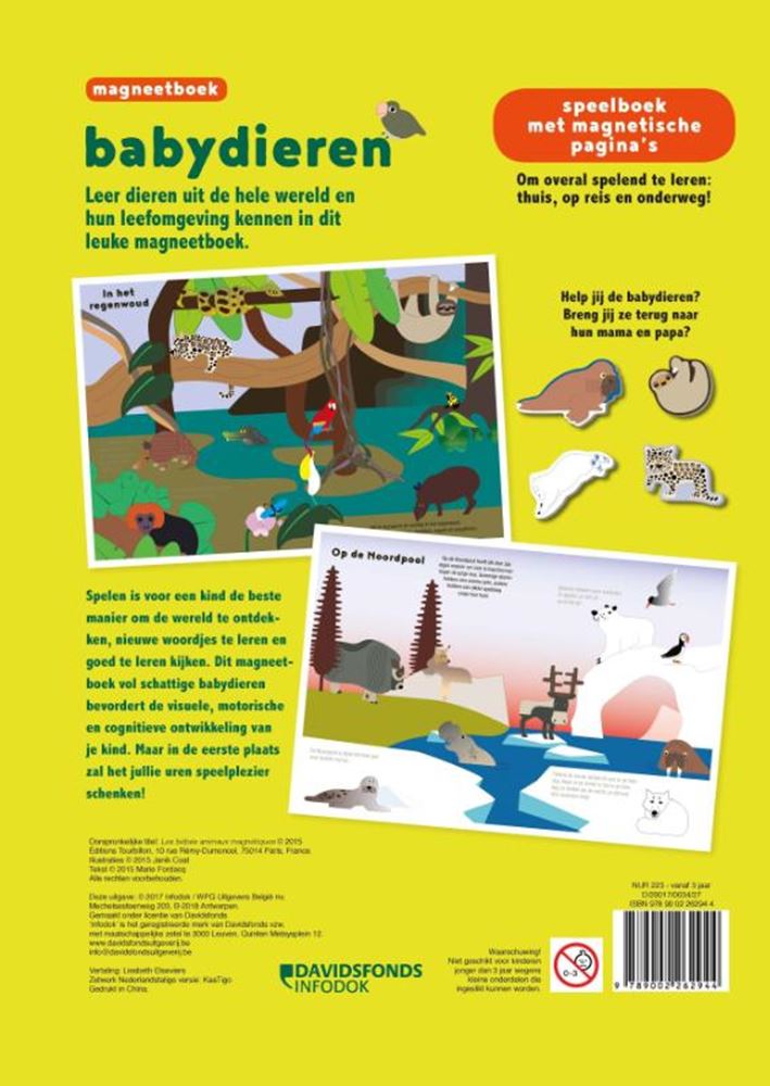 Tierbabys (Magnetbuch). 3+