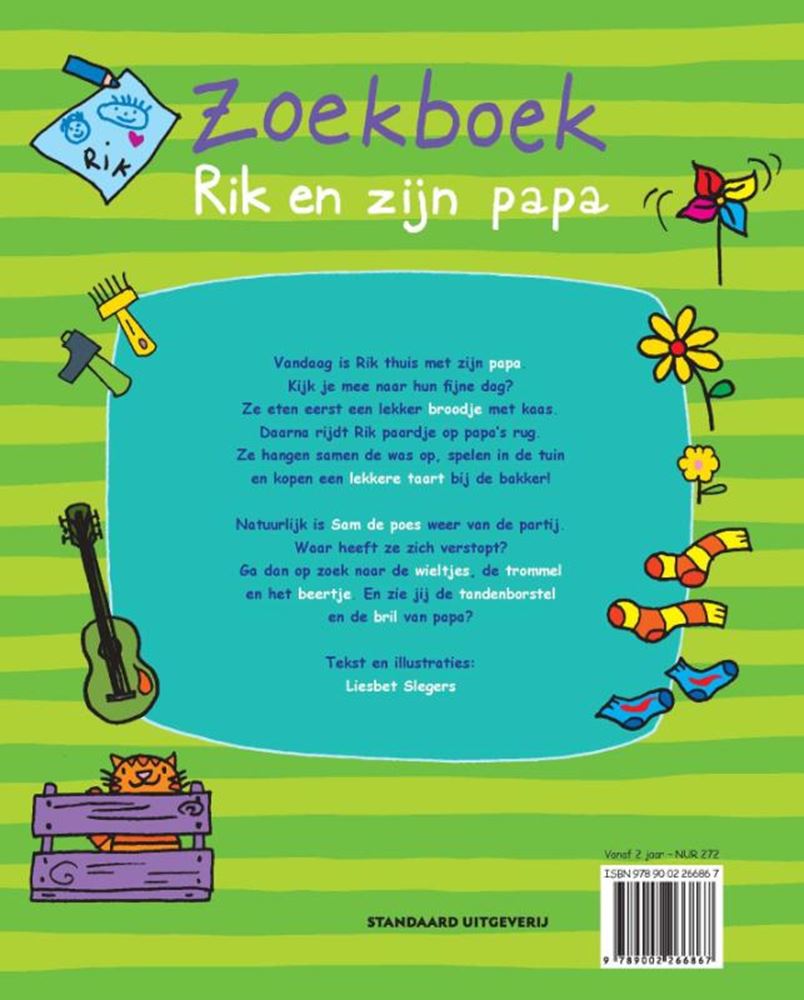 Suchbuch: Rik und sein Vater. 2+