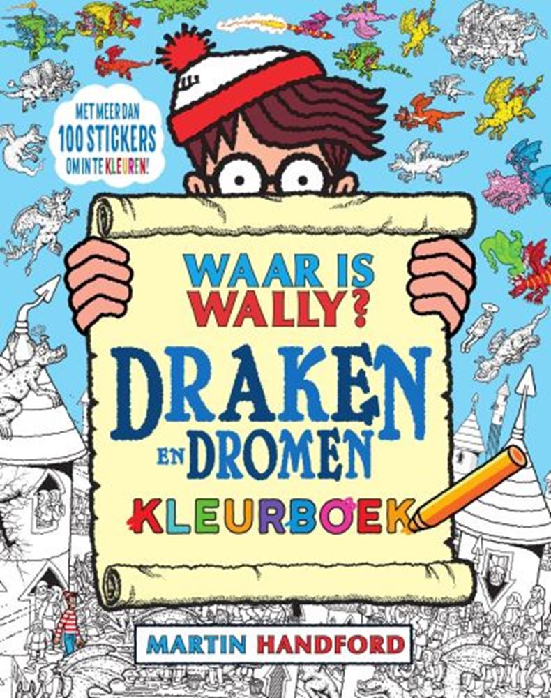Wo ist Wally? Farbbuch von Drachen und Träumen