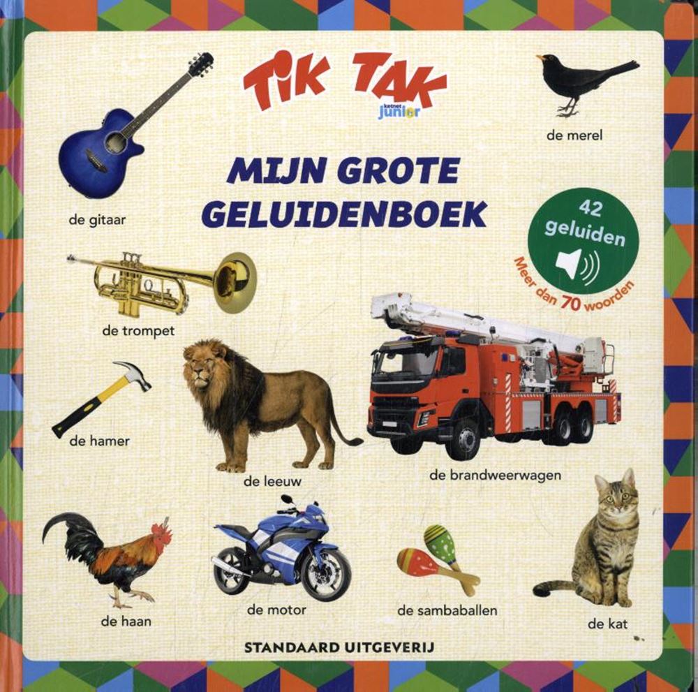 Tick ​​Tack großes Soundbuch, 42 Sounds.