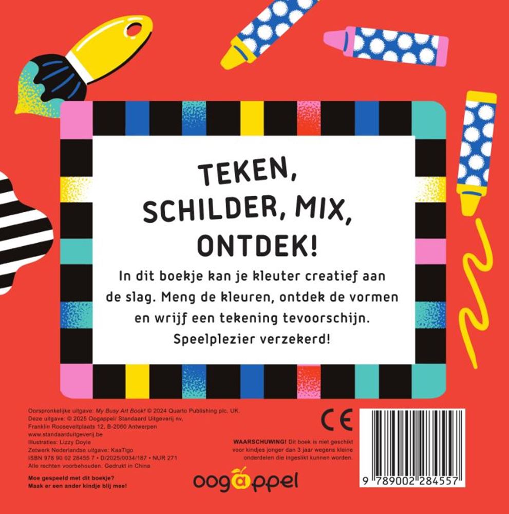 Pappbuch: Ich mache Kunst! 3+