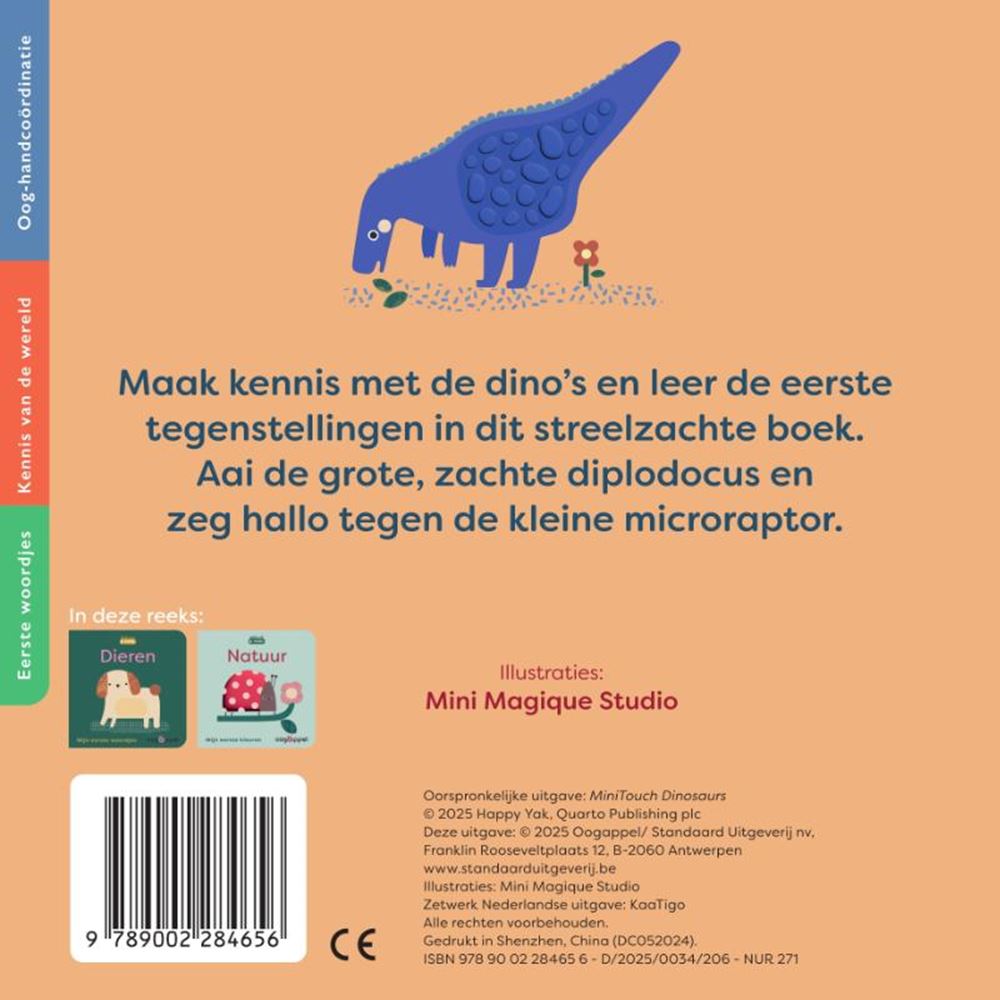 Fühlbuch: reiben fühlen: Dinosaurier 2+