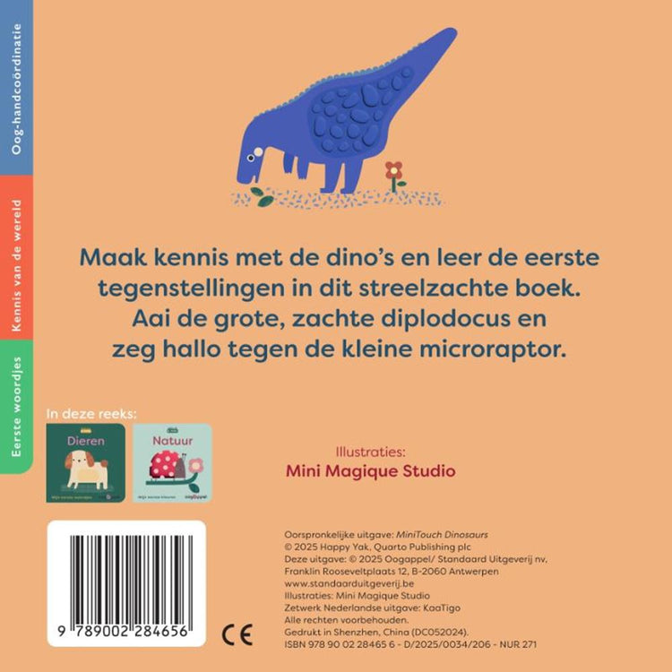 Fühlbuch: reiben fühlen: Dinosaurier 2+