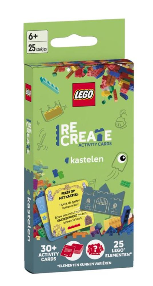 Lego-Aktivitätskarten zum Nachbauen: Burgen