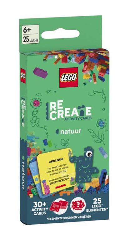 Lego-Aktivitätskarten zum Nachbauen: Natur 6+
