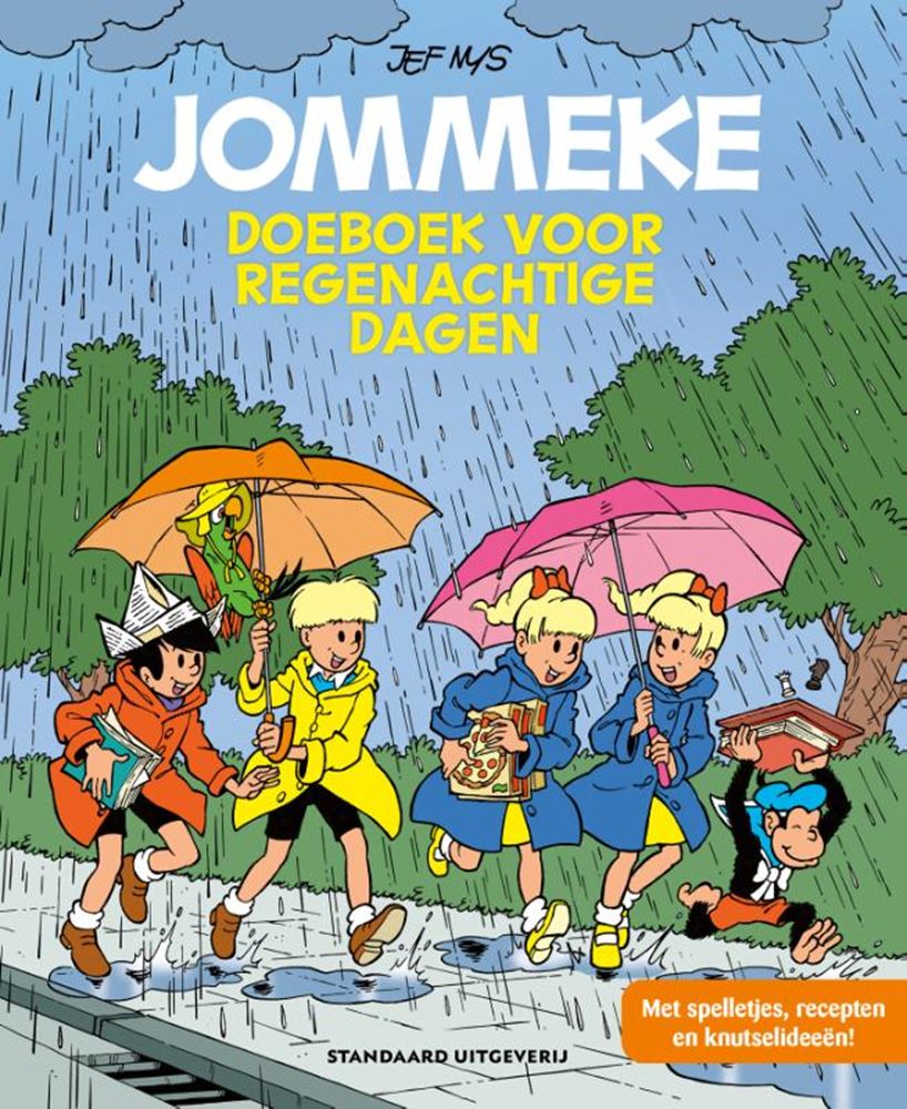 Jommeke-Aktivitätsbuch für regnerische Tage