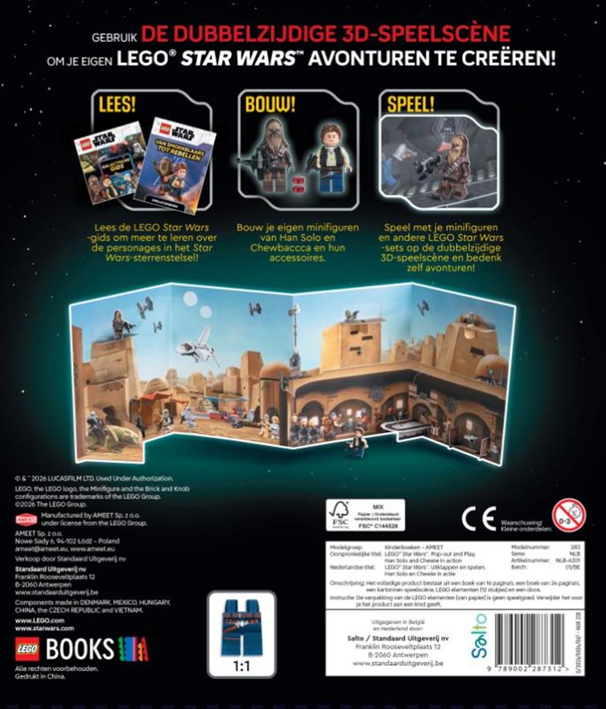 Erweitern und spielen: Han Solo und Chewie