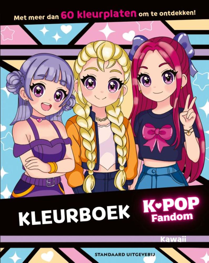 K-Pop-Fandom-Malbuch 7+