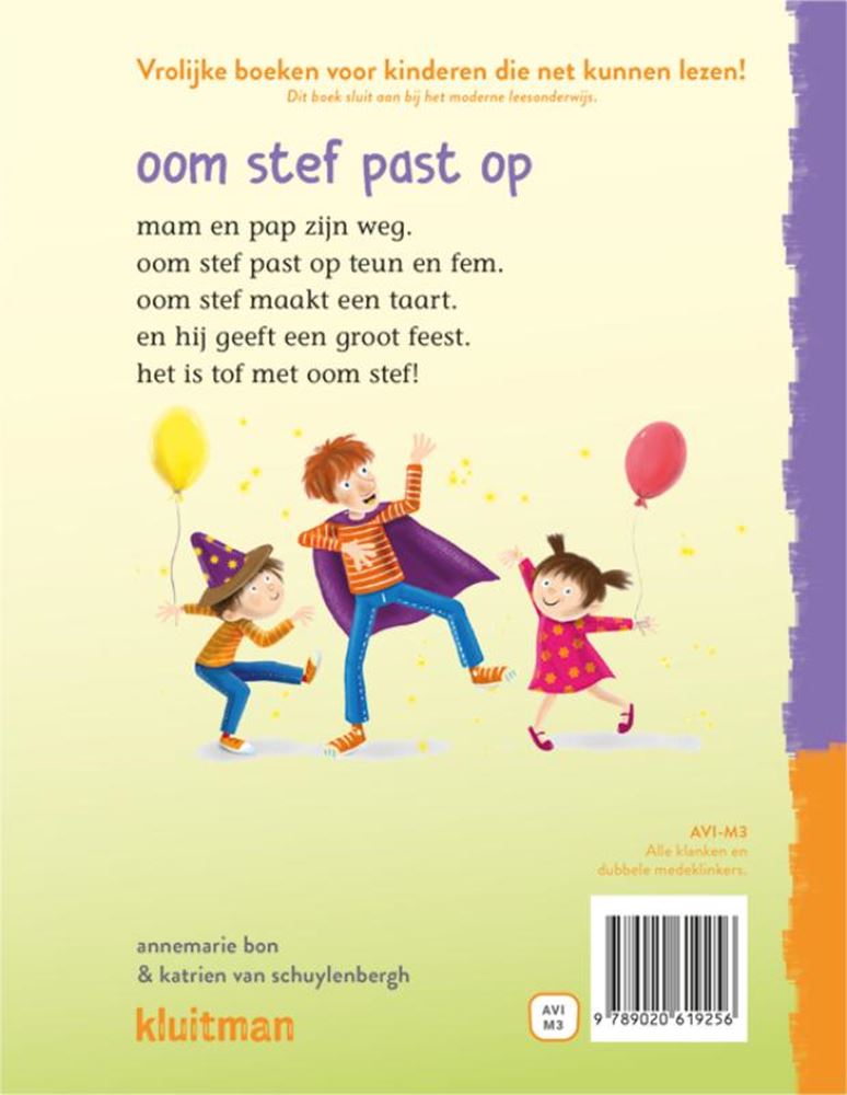 Kluitman Publisher Read Read Read Onkel Stef Fits (AVI-M3)