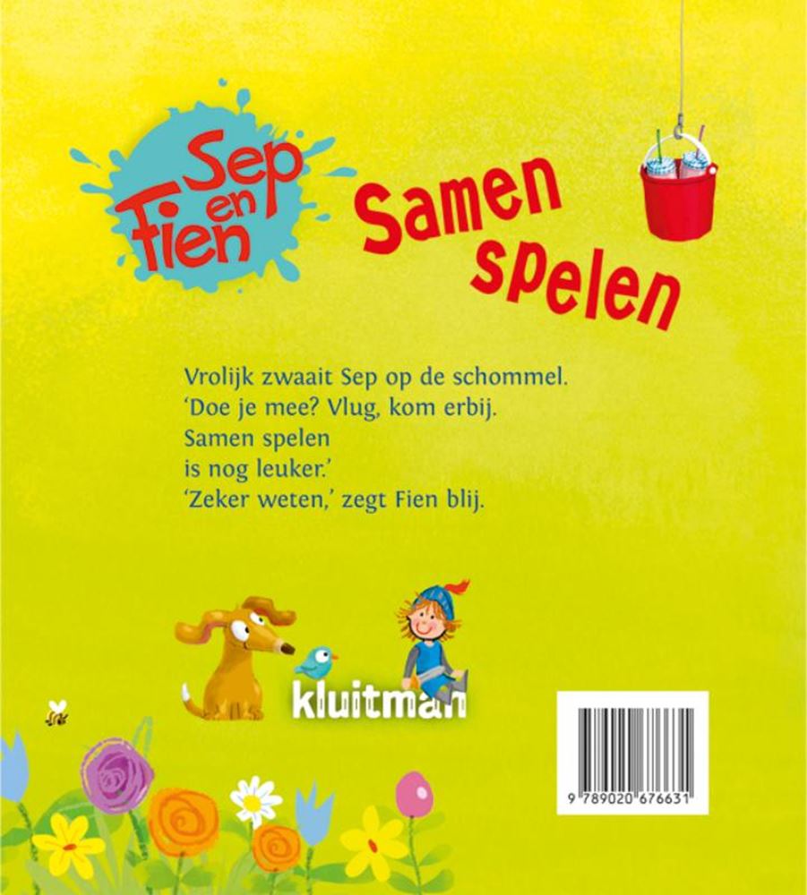 Sep und Fien spielen zusammen. 4+