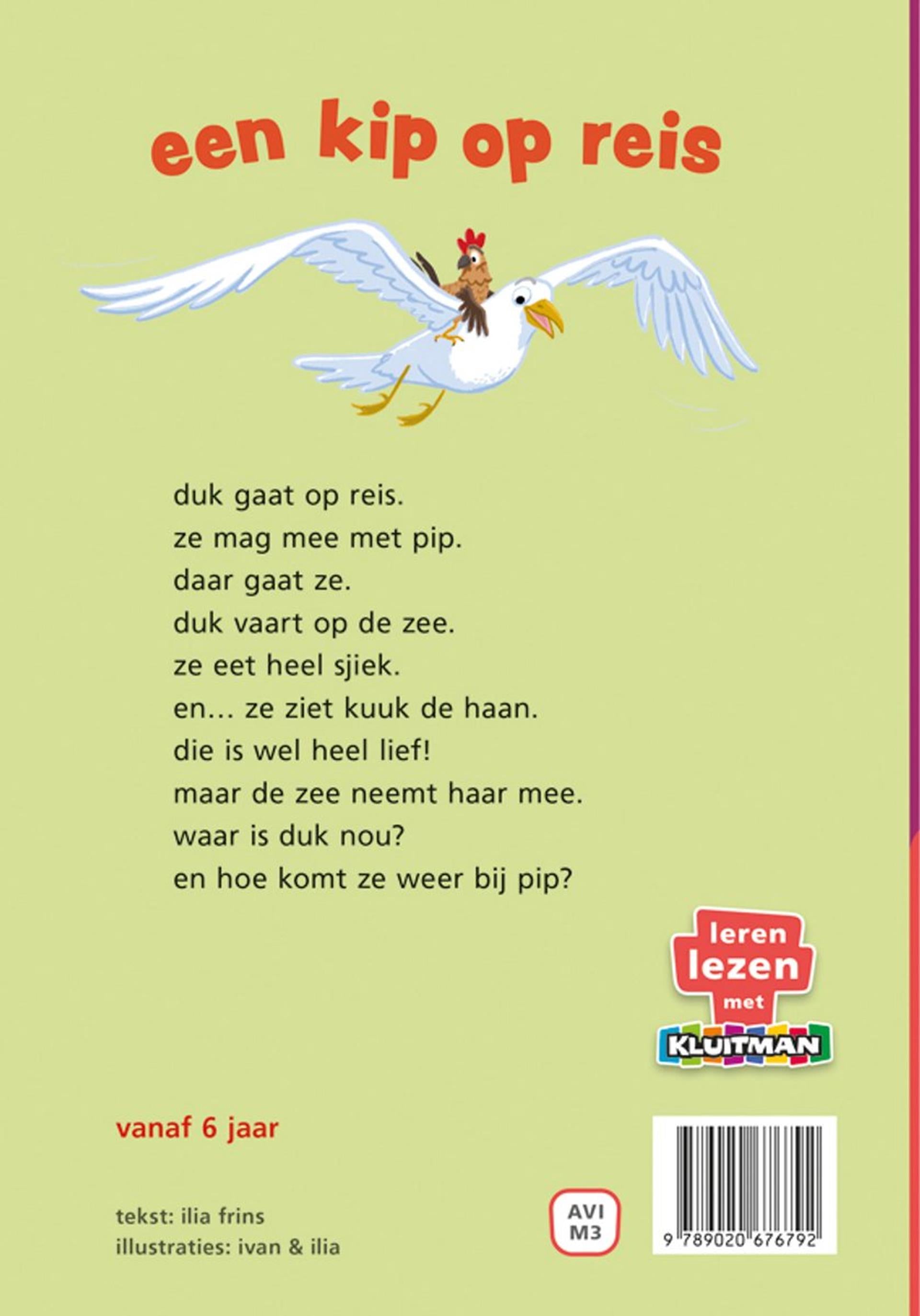Kluitman-Huhn auf einer Reise