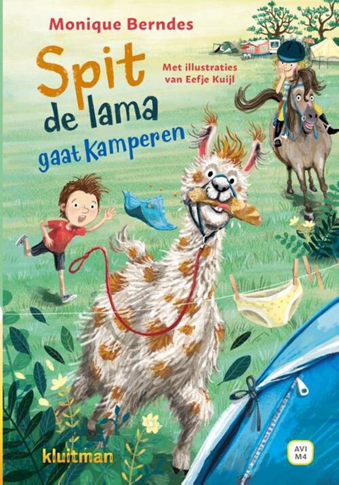Herausgeber Kluitman Spit de Lama geht ins Camp (AVI-M4)