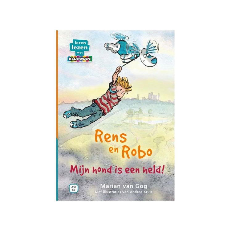 Grundlegende Buch Avi E3 Lernen mit Kluitman Rens und Robo Mein Hund ist ein Held
